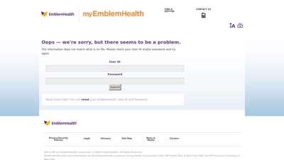 emblemhealth portal login for members